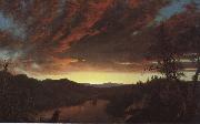 Frederic Edwin Church Wild twilight Germany oil painting artist